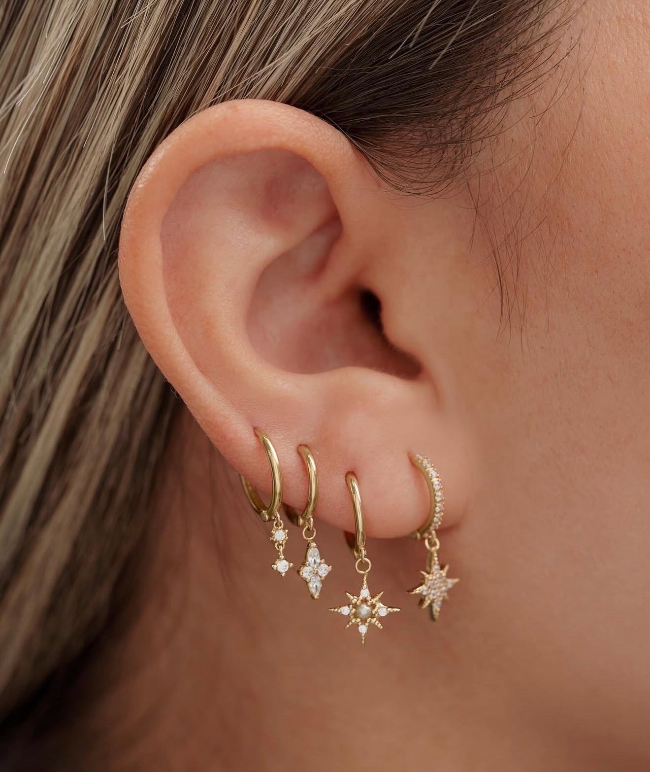 Áurea Hoop Earrings