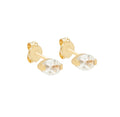 Secret Oasis Stud Earrings 14k