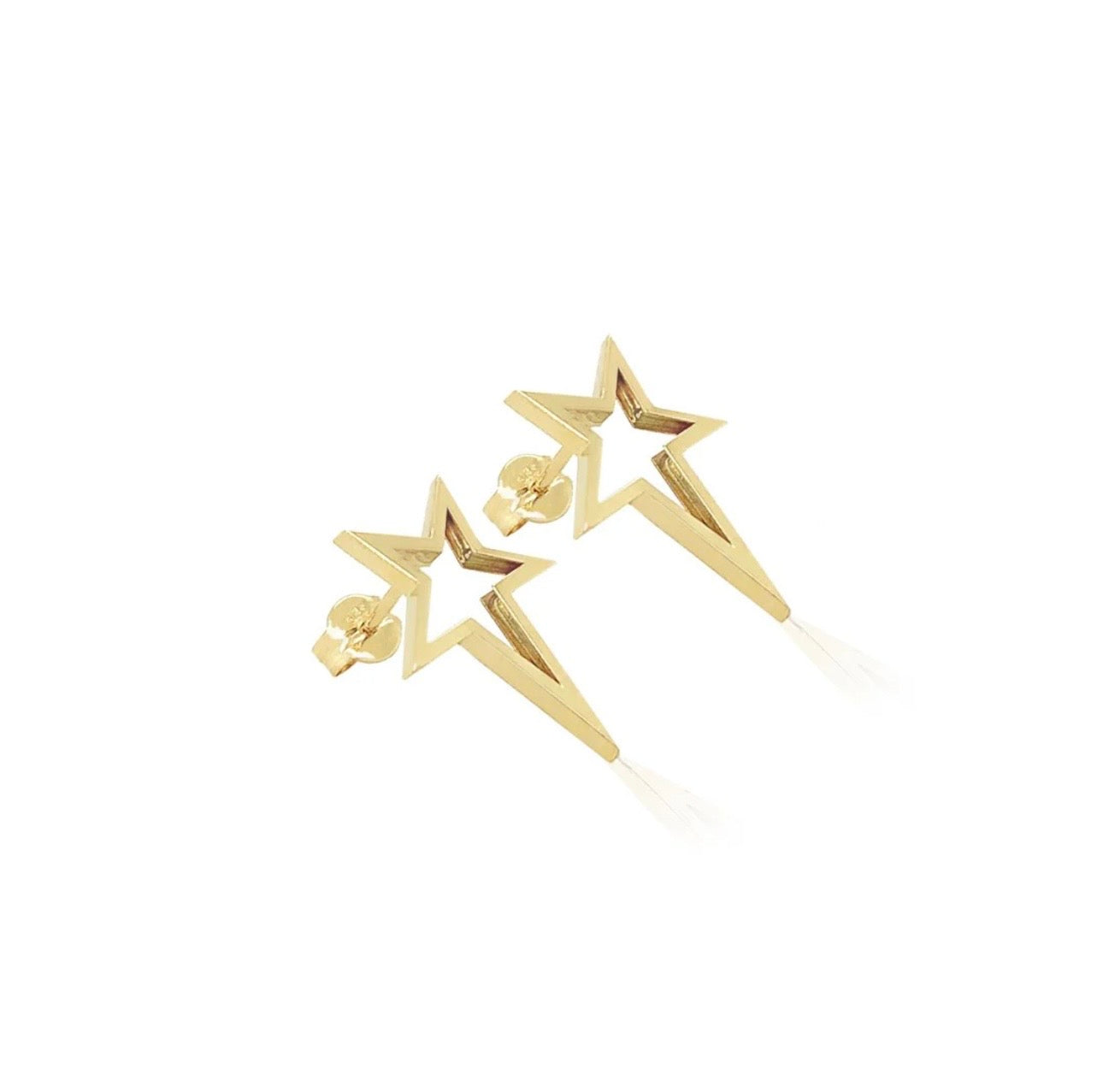 Áurea Star Stud Earrings 14k