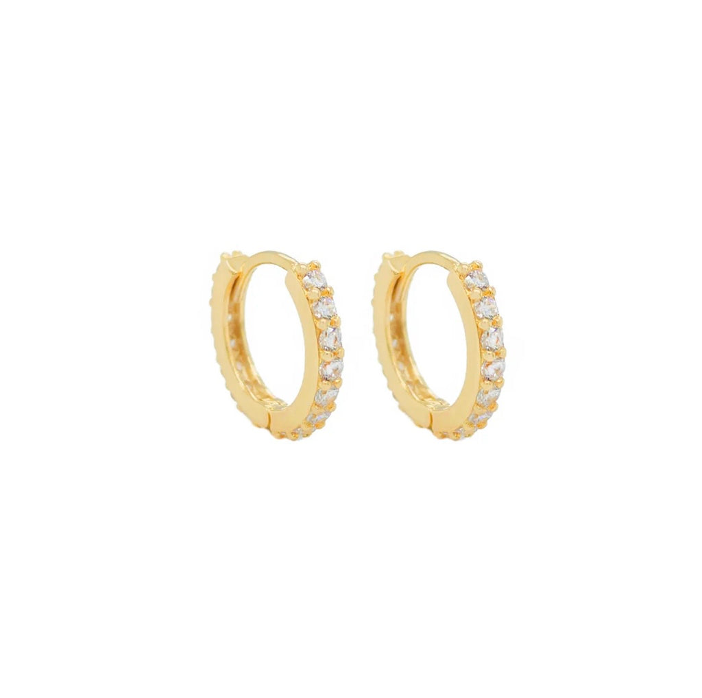 Deluxe Hoop Earrings 14k