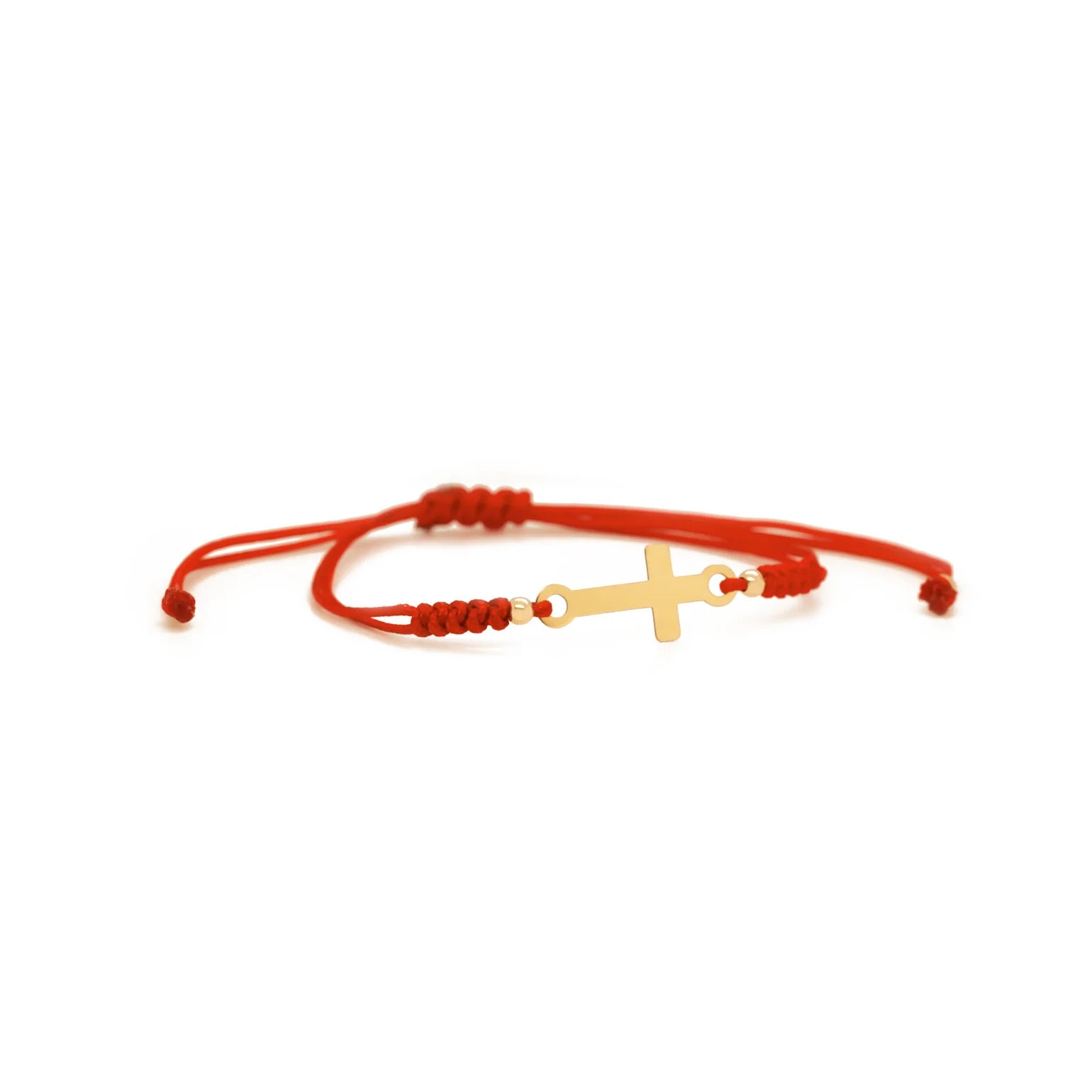 Áurea Faith Cross Bracelet 14K