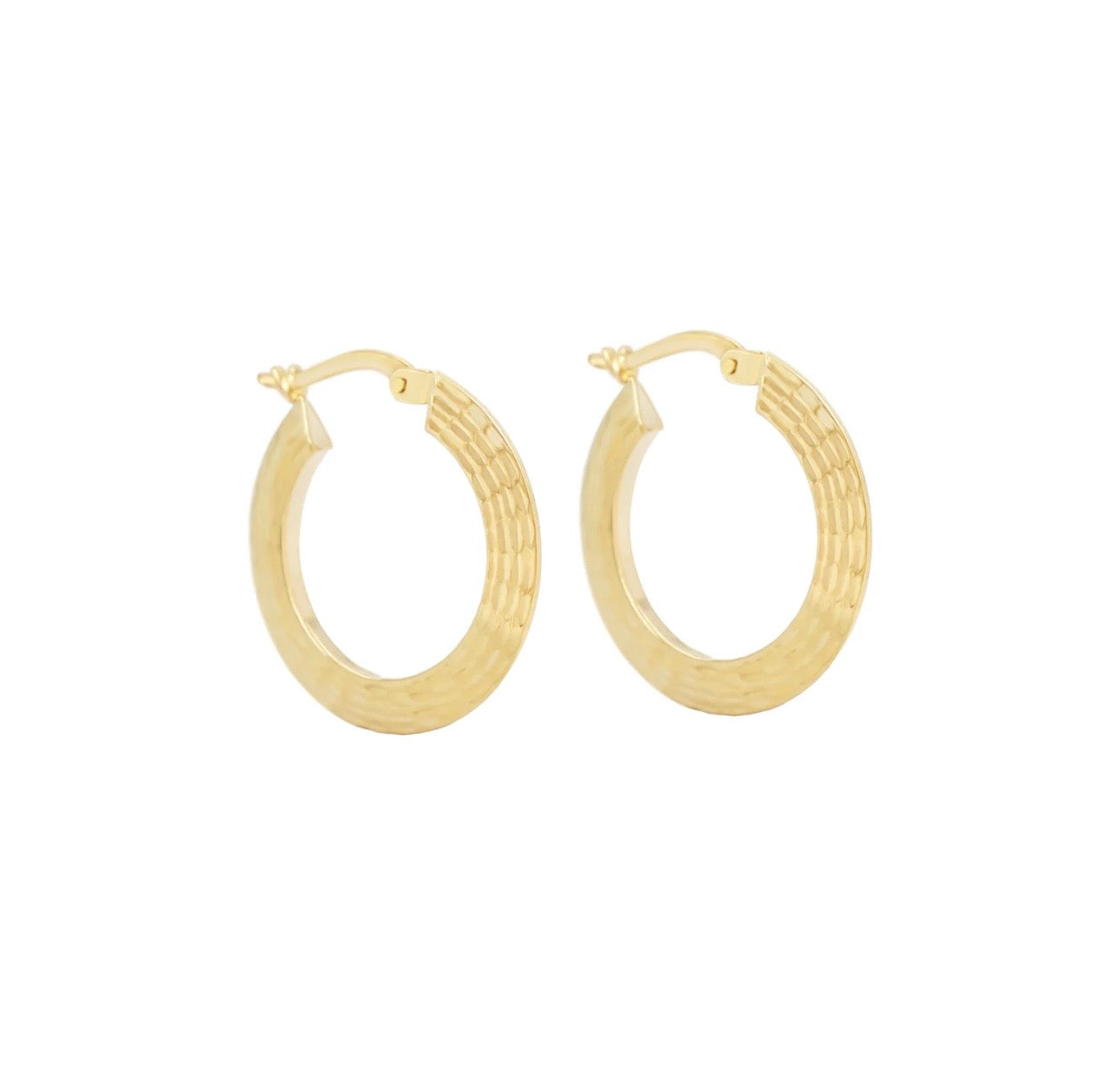 Alba Hoop Earrings 14k