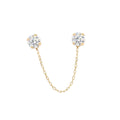 Morning star Chain Earring 14k