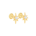 Lucero Stud Earrings 14k