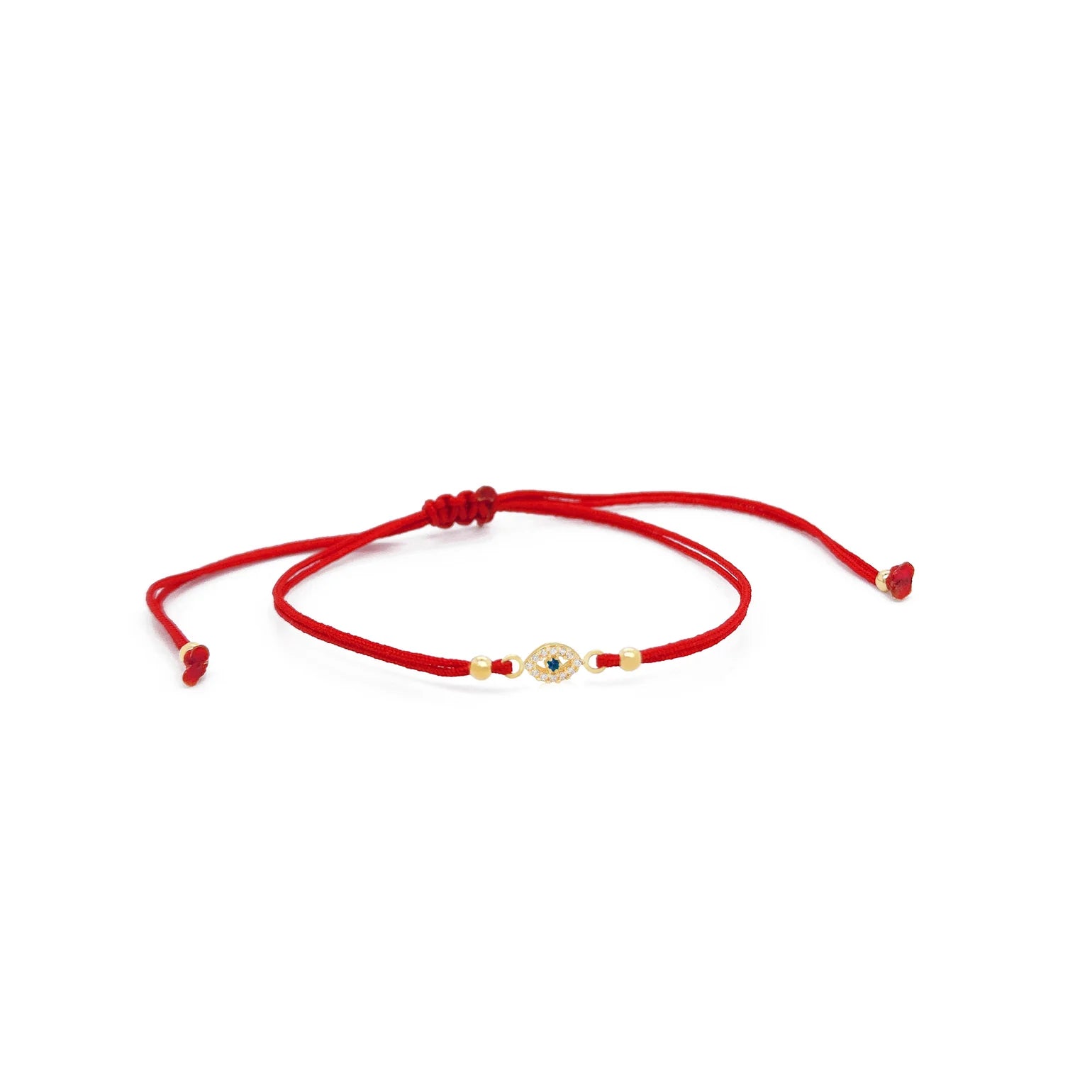 Áurea Mini Evil Eye Bracelet 14K