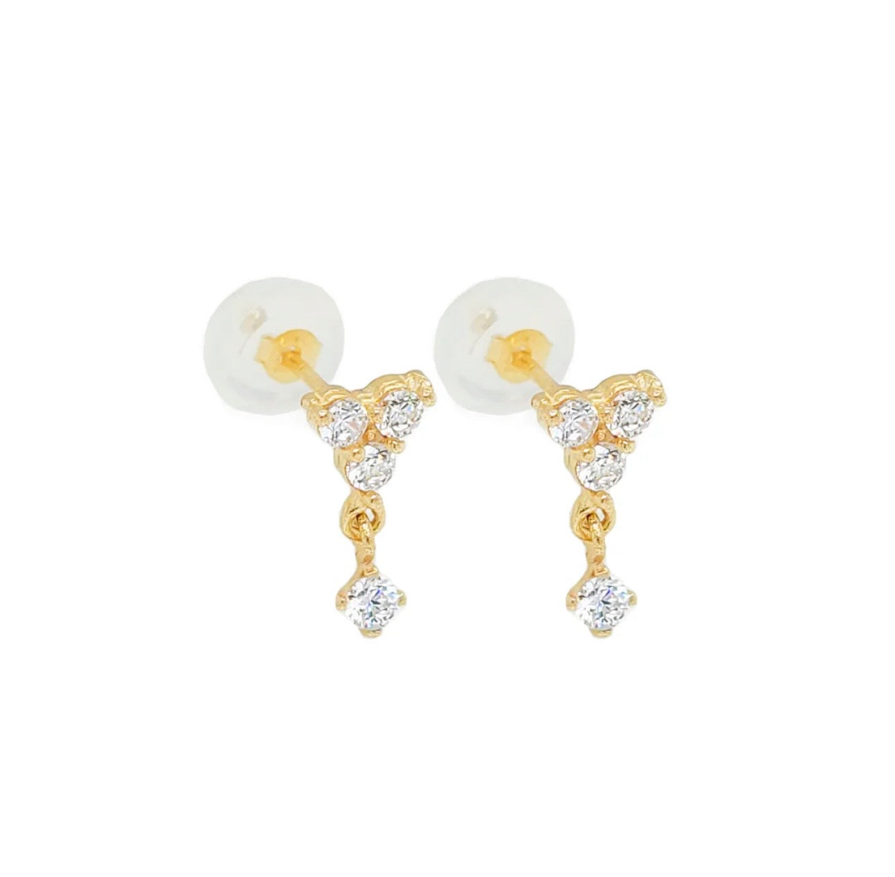 Valerie Stud Earrings 14k