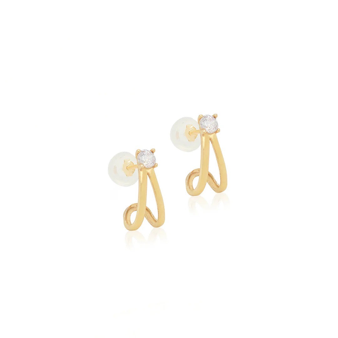 Alice Stud Earrings 14k