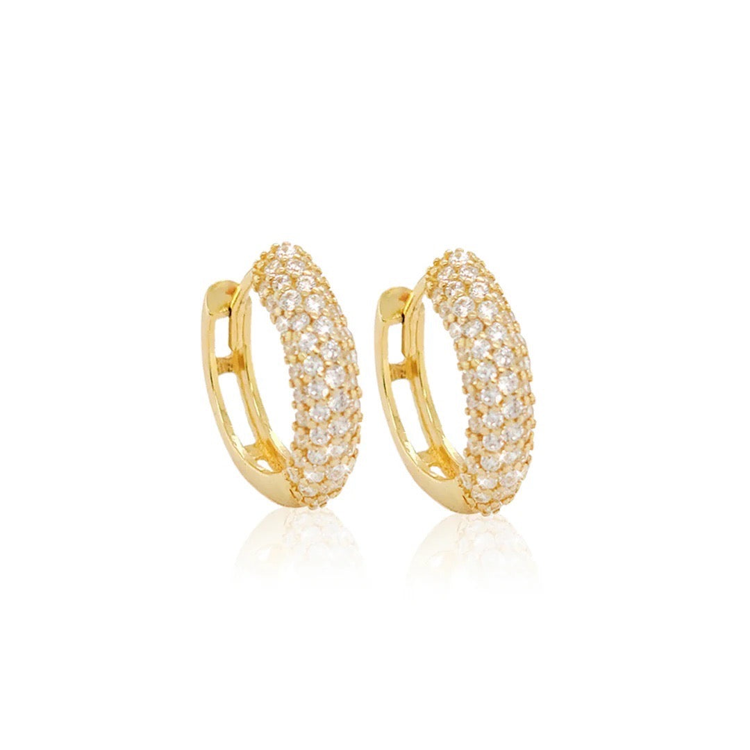 Deluxe Hoop Earrings 14k