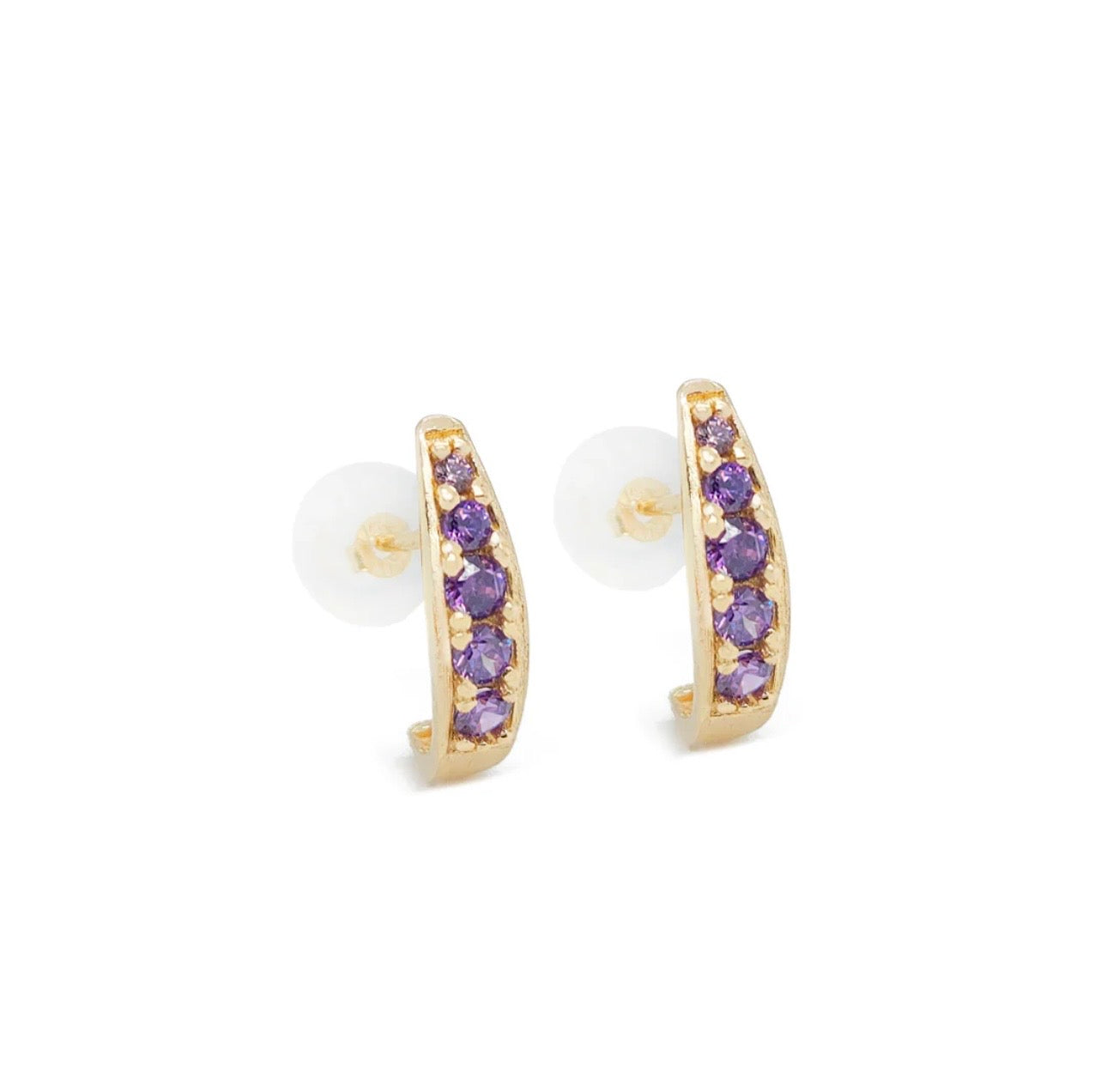 Mia Secret Stud Earrings 14k