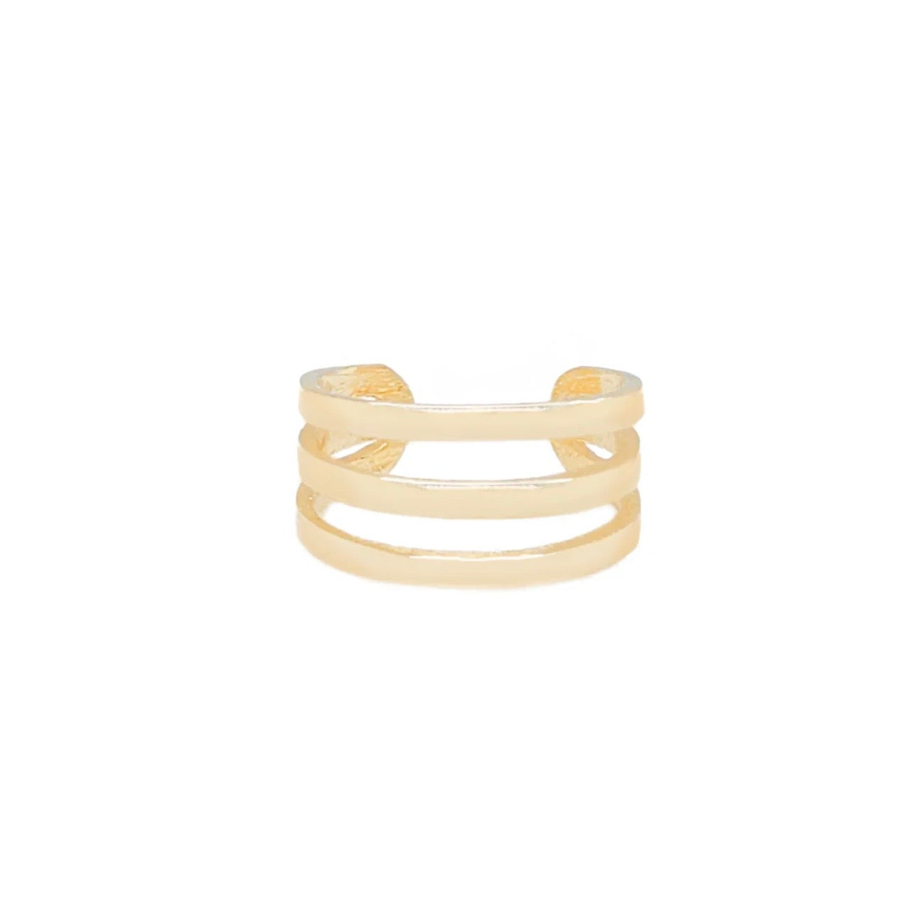 Triplet Hoop Earrings