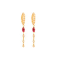 Rubí Hoop Earrings 14k