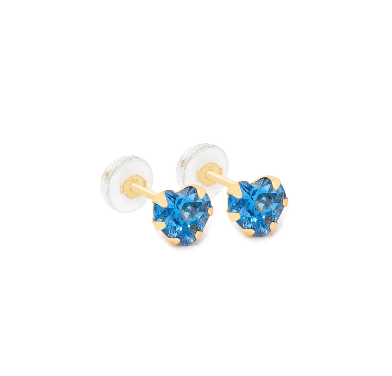 Sea Secret Stud Earrings 14k