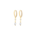 Miracle Hoop Earrings 14k