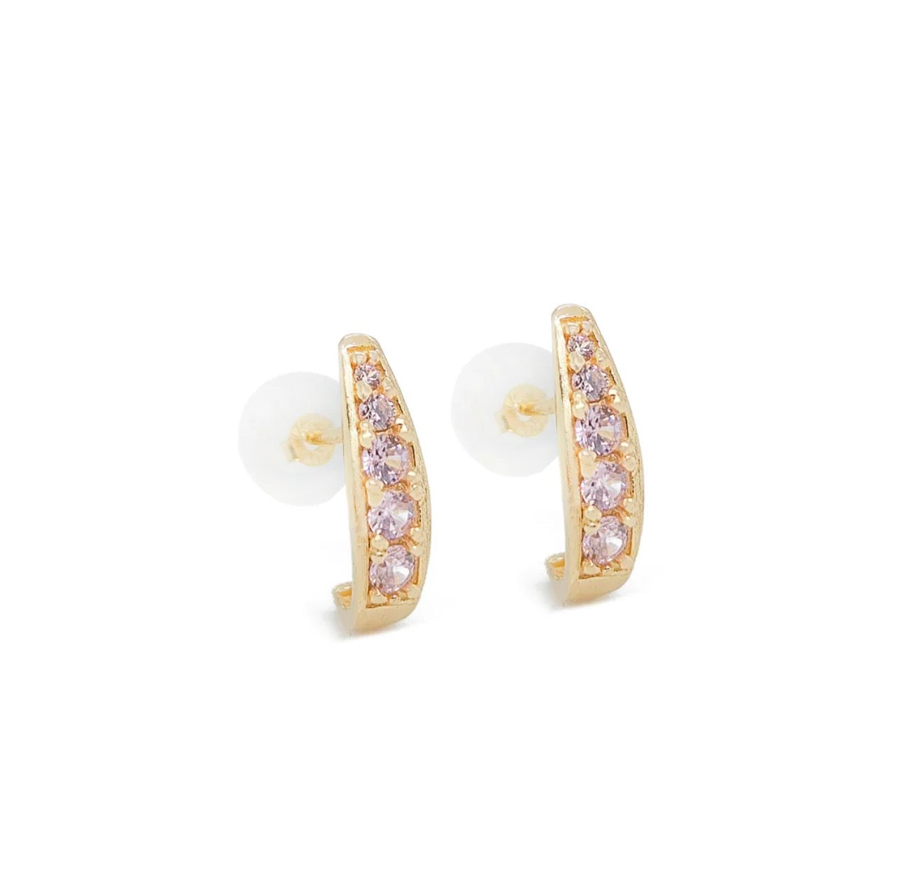 Mia Secret Stud Earrings 14k