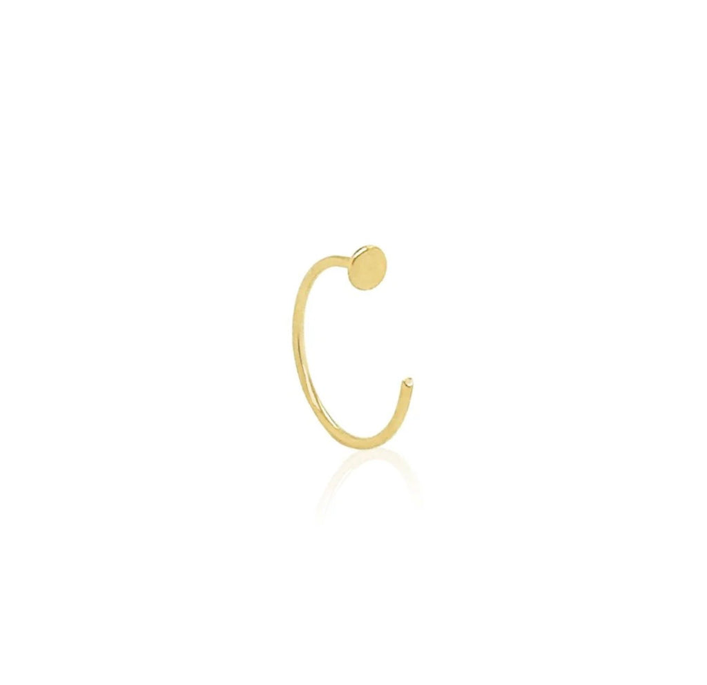 Áurea Hoop Ear Piercing